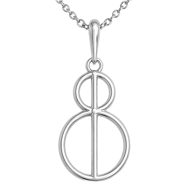 WHITE GOLD & DIAMOND NECKLACE